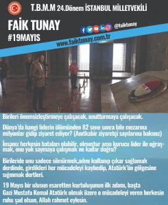 Faik Tunay 19 Mayıs